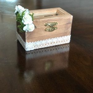 Wooden gift box, wedding gift box